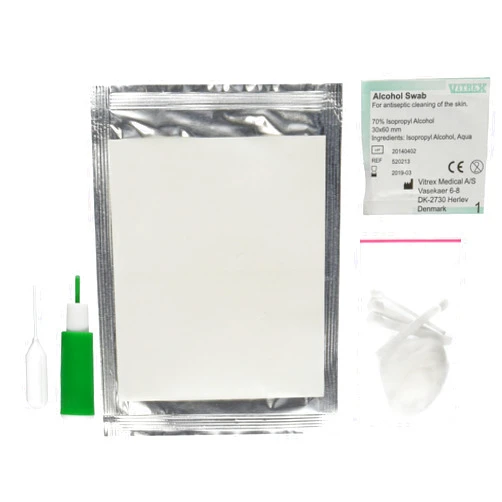 Eldoncard Blood Typing Kit, 1 Test, Know Your Blood Type, Instant Home Testing Kit, A, O, B, Rhs-D Negative and Positive Blood Types Tested For