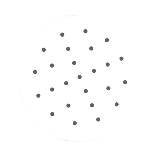 HREEMO Air Fryer Paper Liners,100Pcs Circle Air Fryer Liners Disposable,Bamboo Steamer Paper,8.5 Inch Air Fryer Parchment Liners for Air Fryer, No Burn, Easy Cleanup,Unbleached