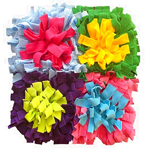 AZ Micro Mini Pigs Colorful Snuffle Pet Play Mat - Non Skid Backing - 18