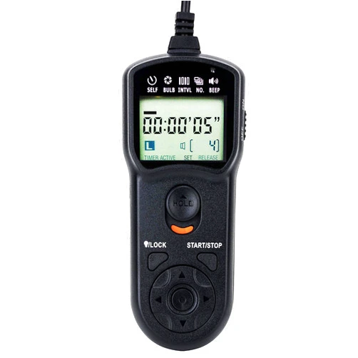 JJC TC-80N3 Intervalometer Timer Remote Shutter Release Time Laspe for Canon EOS R5 R3 5D Mark IV III II 6D Mark II 7D Mark II 5Ds R 1Dx Mark III II 1Ds Mark III 50D 40D 30D 20D and More Canon Cameras
