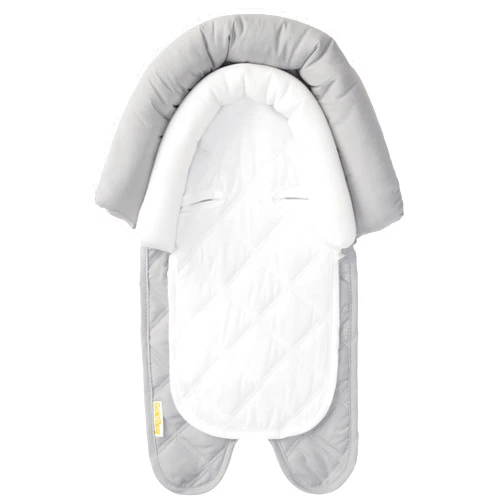 Travel Bug Baby & Toddler 2-in-1 Head Support Duo Head Support for Car Seats, Strollers & Bouncers - Grey