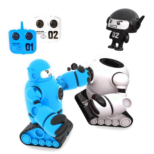 Sharper Image® Mecha Rivals Remote Control Battle Robots, Two-Player Wireless Fighting Set with Lights and Sounds