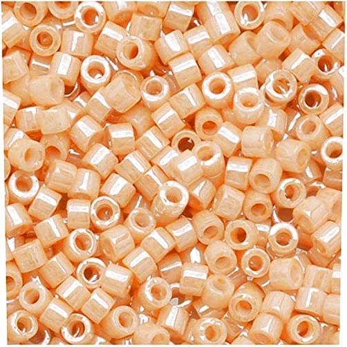 Miyuki Delica Seed Beads 11/0 'Ceylon Light Caramel' DB205 7.2 Grams