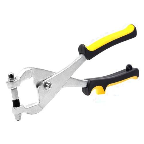 SPEEDWOX 10 Inch Ceiling Grid Punch Pliers - 3.24mm Grid Hole Punch for Rivets - Multifunctional Puncher for Thin Metal Sheet Decoration