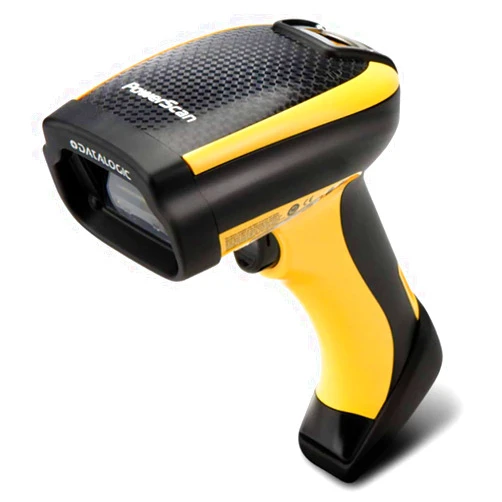 Datalogic PowerScan PD9130 Handheld bar Code Reader 1D LED Black, Yellow