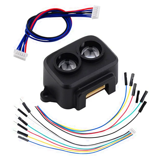 Wishiot TF-Luna LiDAR Range Finder Sensor 0.2m-8m Single-Point Ranging Module UART/I2C 5V with 6Pin Terminal to Dupont Cable for Arduino/RPi Pico/Pixhawk/WiFi_Lora_32