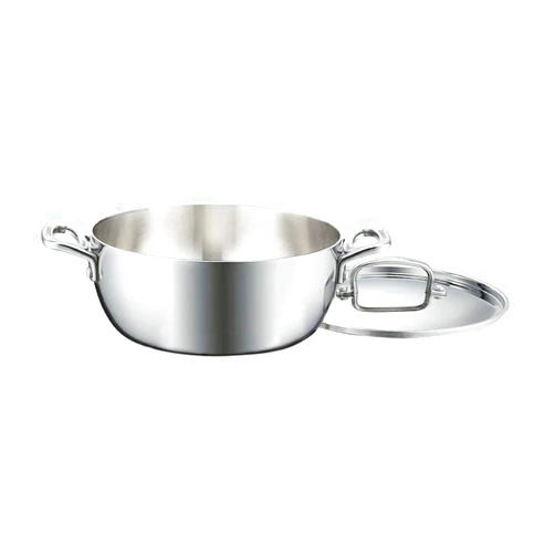 Cuisinart French Classic Tri-Ply Stainless 4.5-Quart Dutch Oven with Cover