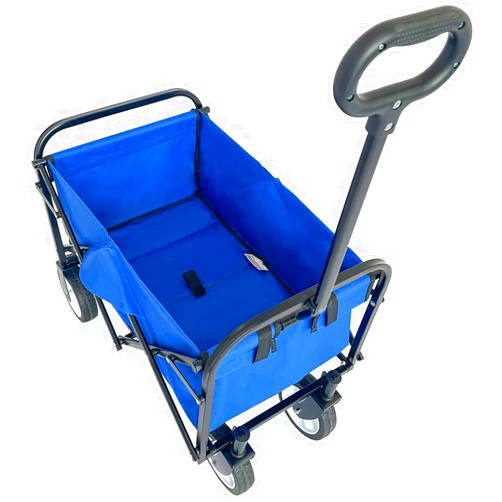Generic Collapsible Foldable Wagon,Outdoor Utility Heavy Duty Folding Wagon,Foldable Wagon for Beach Garden