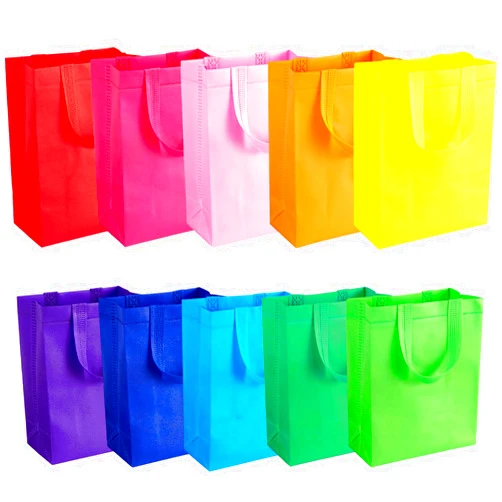 SPERPAND 20Pcs Gift Bags Medium Size, Reusable Goodie Bags, Gift Bags with Handles for Party Favors, Birthday, Baby Shower