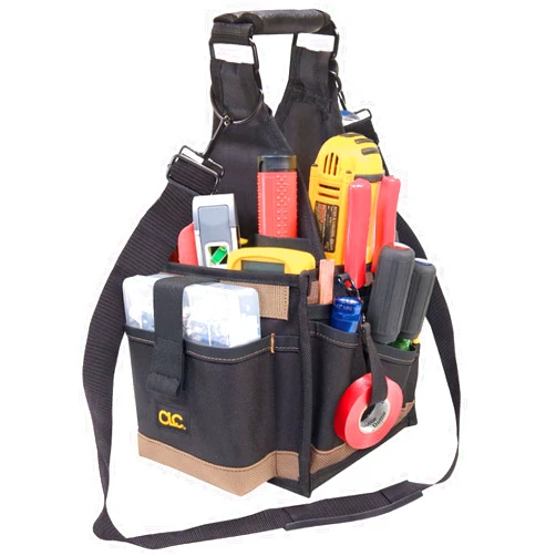 Custom Leathercraft 1526 25 Pocket Electrical and Maintenance Tool Carrier