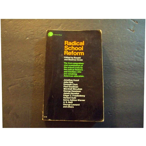 Radical School Reform sc Ronald,Beatrice Gross 1971 1st Ed Simon,Schuster