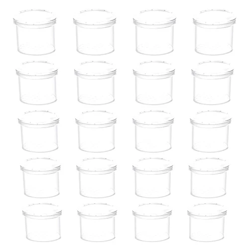 Coopay 20 Pcs Bug Jars Critter Insect Cage Magnifying Insect Box Bug Magnifier Container Catcher Cage, Science Nature Exploration Tools