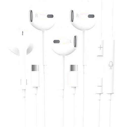 KKHIDL 2 Packs USB C Headphones for iPhone 15, Type C Earbuds Wired with Mic & Volume Control HiFi Stereo Earphones for iPhone 15 pro, iPad Pro, Galaxy S23/S22/S21/S20/Ultra Note 10/20, Pixel 7/6/6a,OnePlus