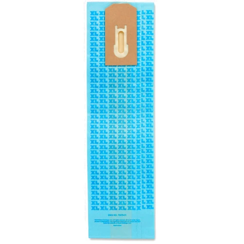 Oreck Commercial XL Upright Single-Wall Filtration Disposable Vacuum Bag, 9-Pack, PK80009/AK11109, Blue