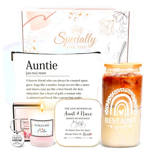 Saineron Aunt Gifts Ideas Auntie Gift Ideas Best Aunt Ever Gifts for Aunt Birthday Gifts for Aunts from Niece Favorite Aunt Gifts for Birthday Gift for Auntie from Niece Best Auntie Ever Gifts