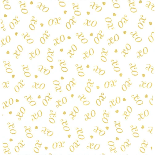 TIMELESS TREASURES Love, Gold Metallic XO, Cream, Hugs and Kisses, Happily Ever After, Timeless Treasure, CM5900-CREAM, by The Yard