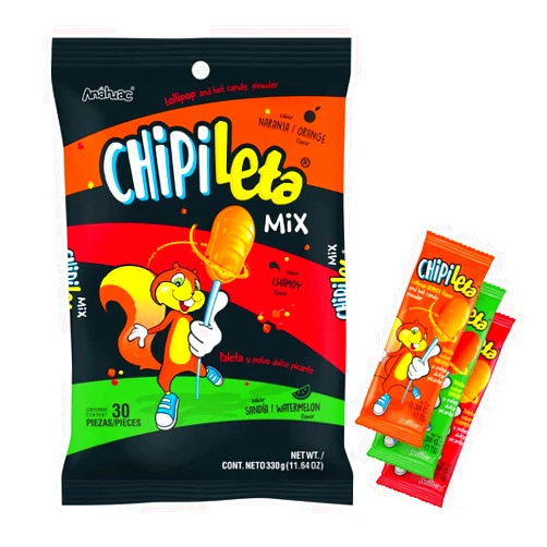 Chipileta Mix Chipoleta Mix Lollipop and hot candy powder