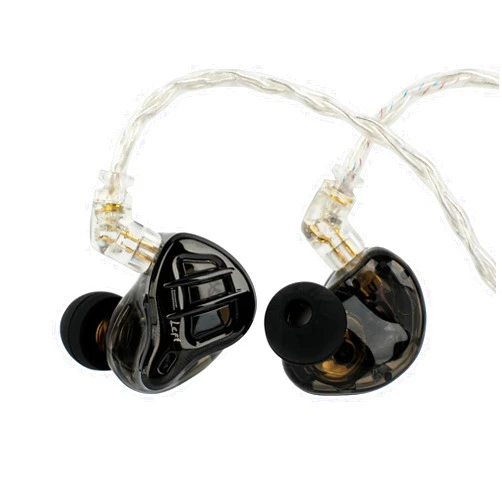 Linsoul KZ ZAR 7BA+1DD in-Ear Monitor, HiFi Wired Earbuds, Gaming Earbuds, Hybrid IEM Earphones with Recessed 2 Pin Detachable Cable for Musicians, Studio Engineers and Audiophiles(Without Mic)