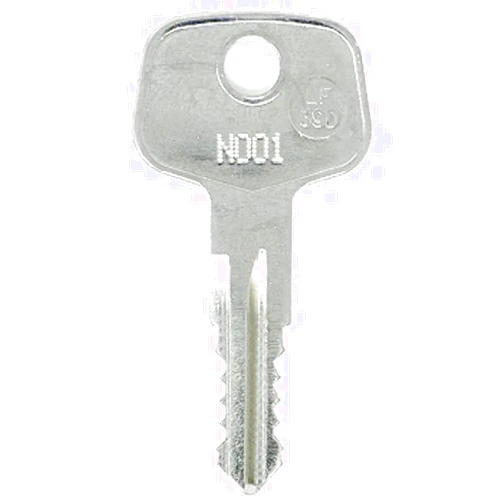 EasyKeys Thule N001 - N200 Key Replacement Key Series N074