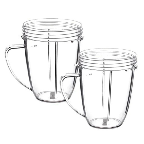 Joyparts Replacement Parts Cups，Compatible with Nutribullet Blender 600W & 900W (2 18oz mugs)