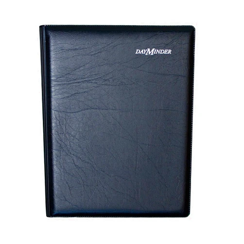 DayMinder G54500 Executive Weekly/Monthly Planner, 6 7/8 x 8 3/4, Black, 2016