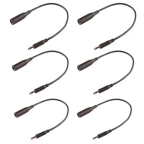 RAINSUNG Tip Adapter Cable for Dell Old to New 7.4mm to 4.5mm Smart Tip Connector Converter DC Cord for Dell Inspiron 11 13 14 15 17 3000 5000 7000 D5g6m 0d5g6m M3800 XPS 12 13 14-6Pack