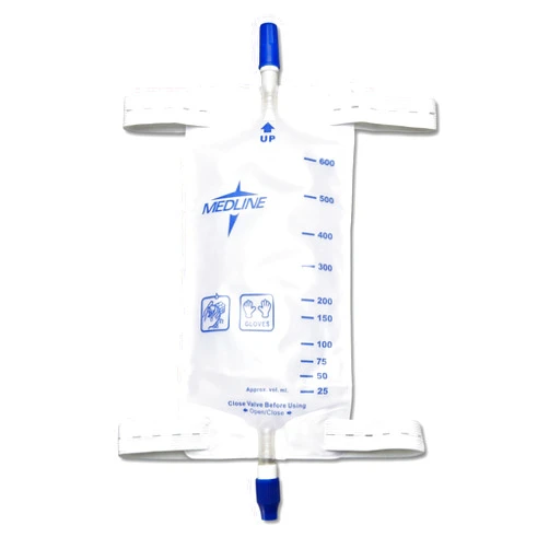 MEDLINE DYND12574 DYND12574H Leg Bags with Twist Valve