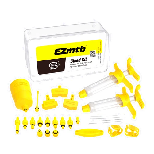 HKZTUY Mountain Bike Brake Bleed Kit, Bicycle Hydraulic Brake Bleed Kit for Shimano & MAGURA & SRAM Series, Bicycle Brakes Service Bleed Set, Bike Hydraulic Brake Bleed Kit