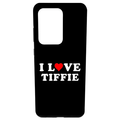 I Love Tiffie Shirt For Girlfriend Boyfriend Galaxy S20 Ultra I Love Tiffie Matching Girlfriend & Boyfriend Tiffie Name Case