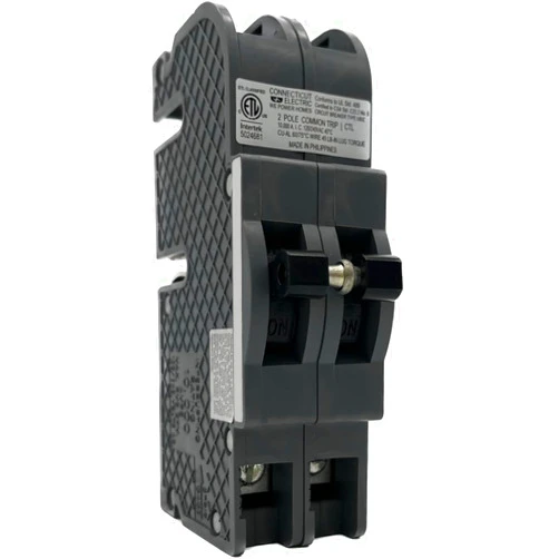 Connecticut Electric UBIZ2125-1 - 125 Amp 1-1/2 in 2-Pole Zinsco QCAL125 Compatible Circuit Breaker, ETL Listed, Safe & Reliable Replacement