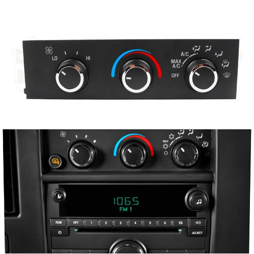 Dasbecan 599-217 A/C Heater Climate Control Module Panel Compatible with 1996-2020 Chevrolet Express 1500 2500 3500 GMC Savana 1500 2500 3500 Replace# 15073274