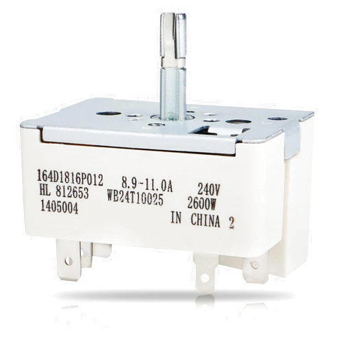 OEM home WB24T10025 Range Switch Surface Burner Control Switch, Compatible with GE Electric Range 8 in,Replace for GE for Kenmore for Hotpoint Range Element, Replace for: AP2024072 769692 PS236750