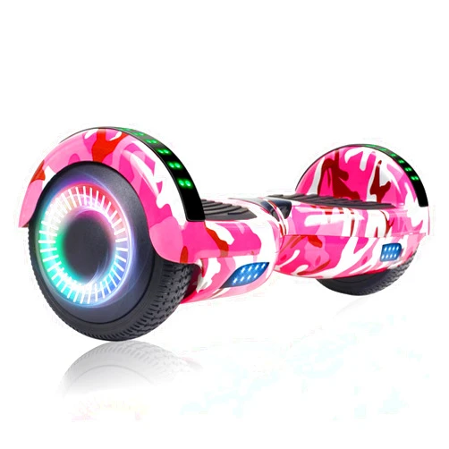 SISIGAD Scooters for Kids Ages 7-12, with Built-in Bluetooth Speaker and 6.5