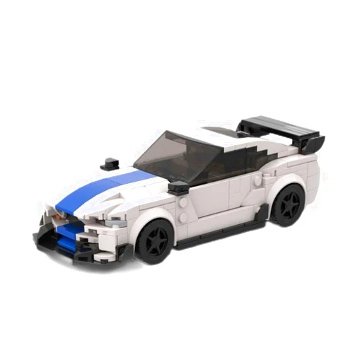 UhoDucadi [SagNus] MOC Speed Champion Car Mustang Sports Car Building Sets Building Toys (354 Pieces)
