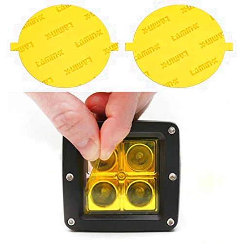Lamin-x Custom Fit Yellow Fog Light Covers for Subaru Outback (18-19)
