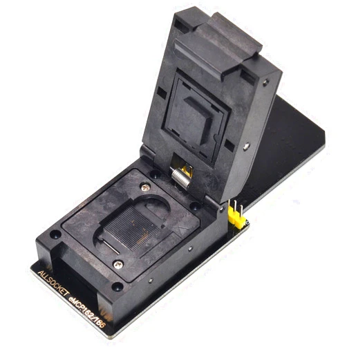 ALLSOCKET Mobile Memory Data Recovery,ALLSOCKET eMCP162/186 IC Reader with SD Interface BGA162/186 Adapter H9TP65A8JDAC-PRKGM Flash Storage Memory Photos/Video Android
