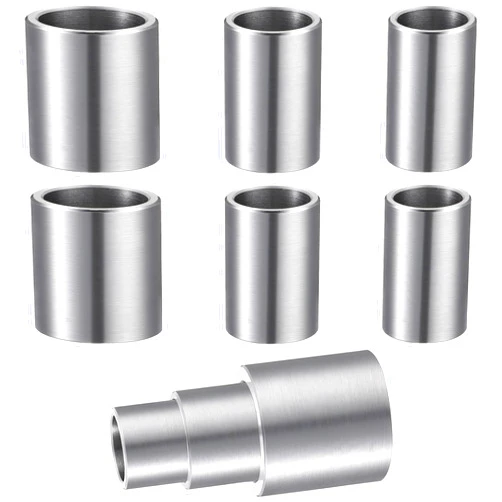 Hotop 6 Pieces Thick Reducing Bushing Adapters Steel Reducer for Bench Grinding Sanding Wheels Id 12 Inch Od 58 Inch, 34 1 (1 Inch)