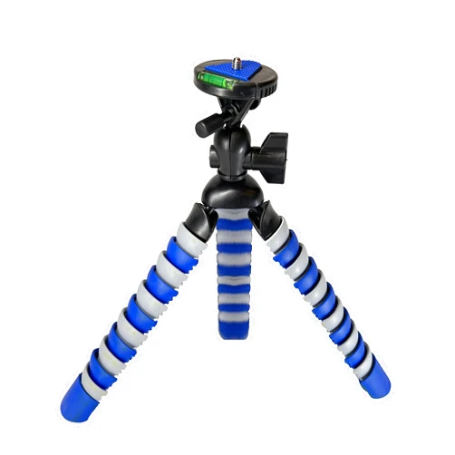 Vidpro Digital Camera Tripod, Compatible with MaxxMove Siez G5 Action Camera, Flexible Tripod - for Digital Cameras and Camcorders - Approx Height 13 inches