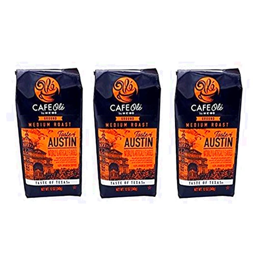 CAFE Olé Cafe Ole Taste of Austin Ground Coffee 12 oz. (Pack of 3)