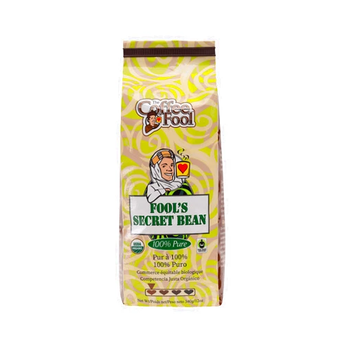 The Coffee Fool Coffee Fool's Organic Fair Trade Secret Bean (Coarse Grind)