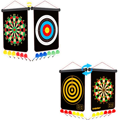 RaboSky Magnetic Dart Board Game for Kids, Perfect Dart Board Game for Boys Room Decor and Family Night Activity Ideas for Boys Ages 6-14 Teenage Adults