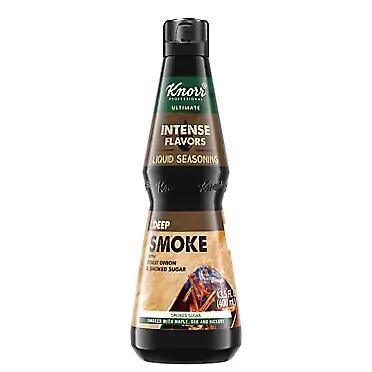 Knorr Professional Ultimate Intense Flavors Deep Smoke Liquid Seasoning Vegan, Gluten Free, 13.5 oz, Pack of 4