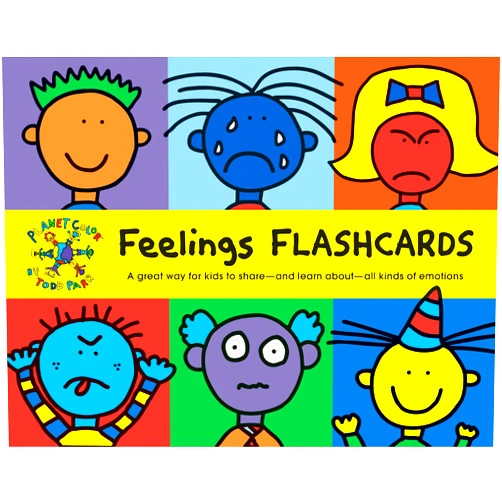 Chronicle Books Feelings Flash Cards: A Great Way for Kids to Share and Learn About All Kinds of Emotions (Flash Cards for Infants, Speech Therapy Flash Cards, Emotion Flash Cards)