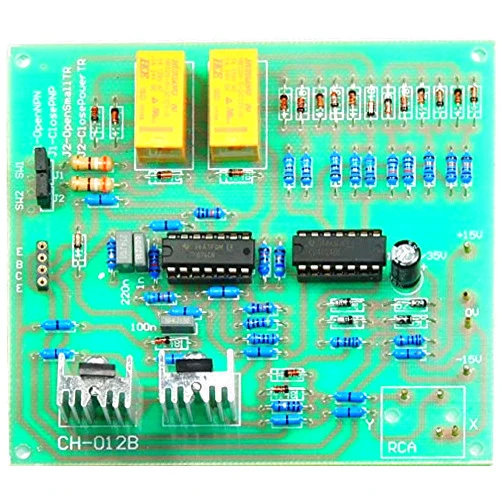 Thaikits BJT Transistor IV Curve Tracer Adapter PCB Board X-Y Oscilloscopes