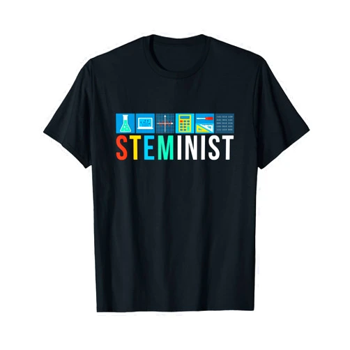 STEMinist Codewords Steminist Science Technology Engineering Math STEM T-Shirt