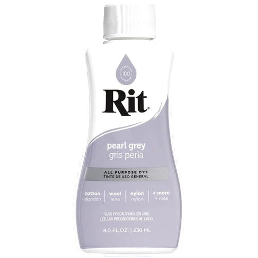 Rit Liquid Dye, Pearl Gray 8oz