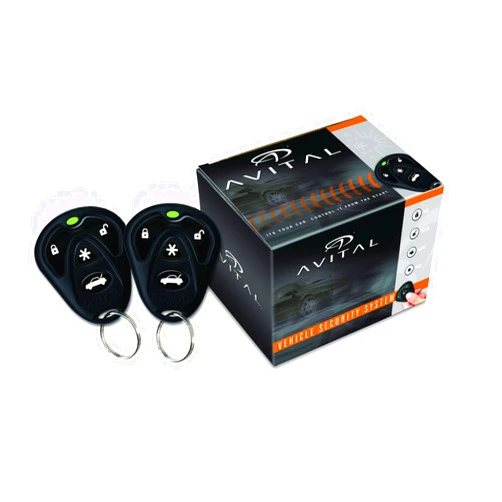 Avital 4103LX Remote Start System with Two 4-Button Remote
