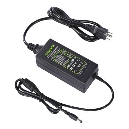 GPJYD 24V 6A Power Supply Adapter,100-240V AC to DC 24V 6A Power Adapter with 5.5mm x 2.5mm DC Output Jack Transformers US Plug for 5050 3528 LED Strip Light,CCTV Security System