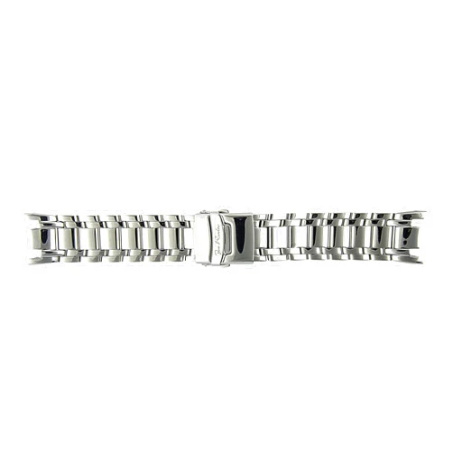 Joe Rodeo Watch Band For Master Man white Metal Band 24MM