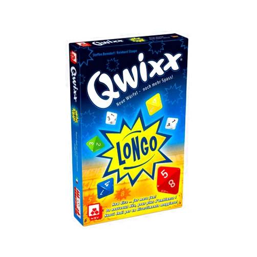 NSV | Qwixx Longo | Dice Game | Ages 8+ | 2-5 Players | 20 Minutes Playing Time